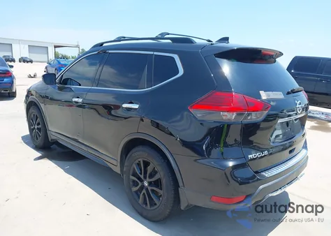 2017 Nissan Rogue Sv z USA, uszkodzony, nr VIN 5N1AT2MT6HC822741